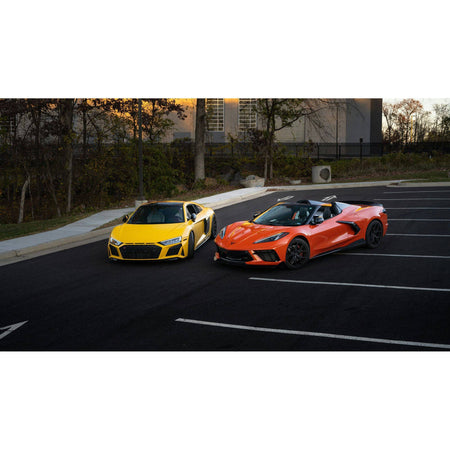 WeatherTech FloorLiners Chevrolet Corvette (2020-2024) 1st Row Car FloorLiner Kofferraumwanne sonnenschutz auto auto fußmatten