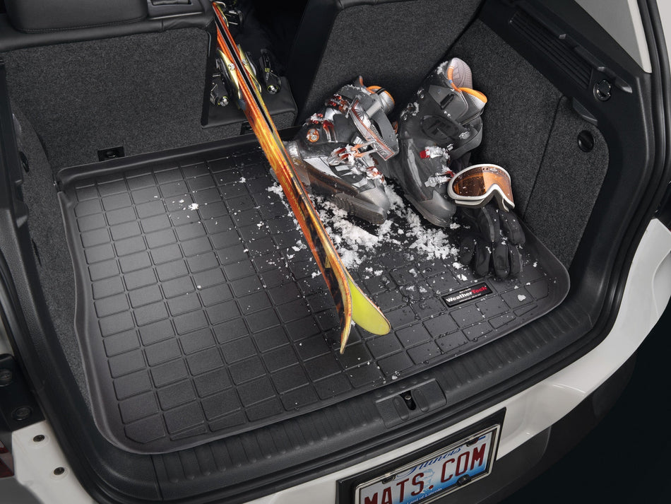 Cargo mats protect the boot and luggage area of your car from daily use, WeatherTech custom-designed car mats, offer full protection, waterproof with high sides and stable fitting they are perfect for everyday use.