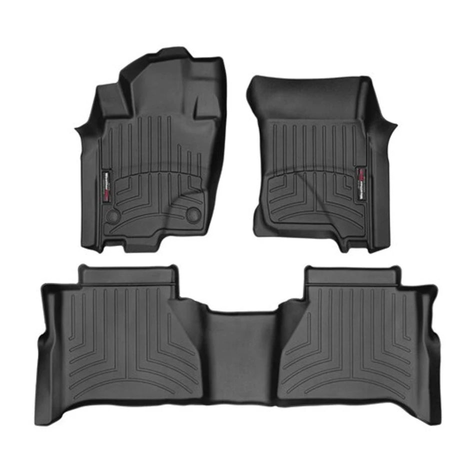 Mercedes Benz X-Class (2017-2020) 2ème Rangée Tapis de camion par WeatherTech