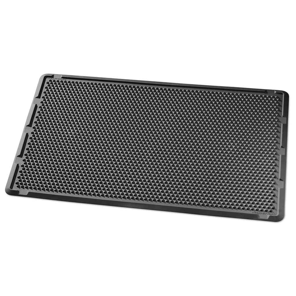 Tapis de porte extérieur en caoutchouc 0,76m x 1,2m, noir