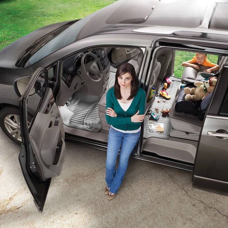 WeatherTech car mats and cargo mats, can protect all of your car, from the kids and the daily tasks.