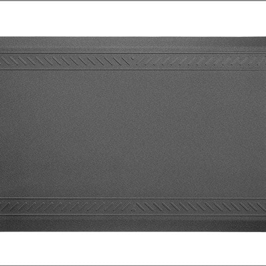 Tapis moyen 0,61 m x 0,91 m; Bordé | Noir